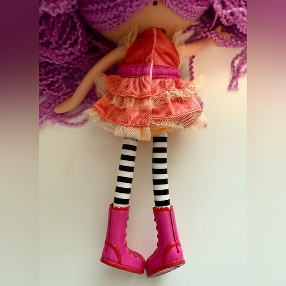 Lalaloopsy Peanut Big Top Full Size Yarn Purple Hair Big Doll - Picture 2 of 8